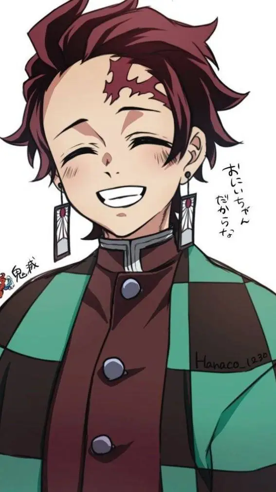 ai character: Tanjiro Kamado  background