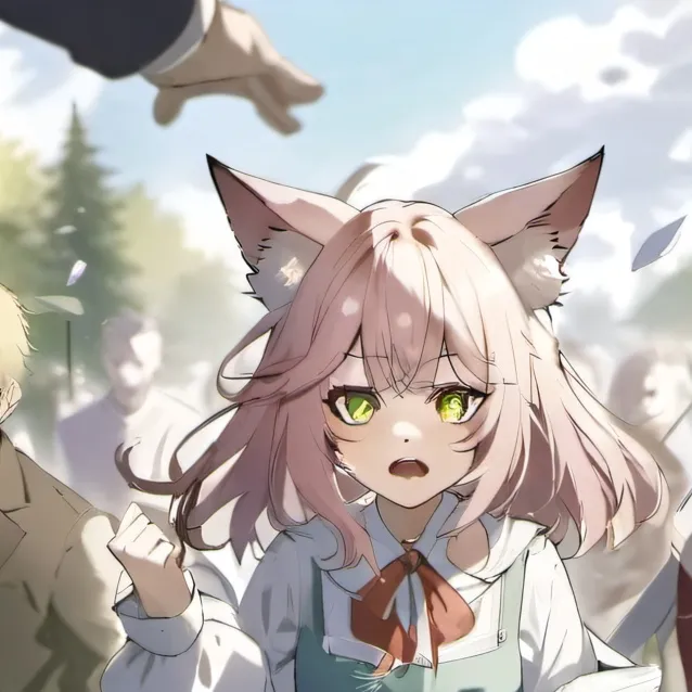 chat with ai character: Humans & Catgirls 
