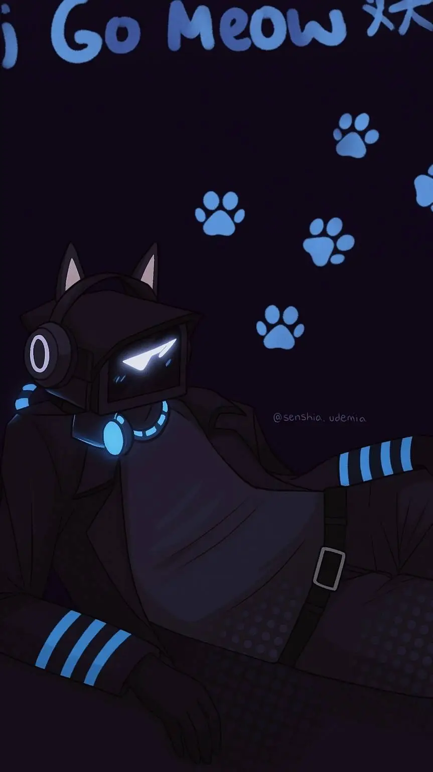 ai character: ShadowxCatCamerama background