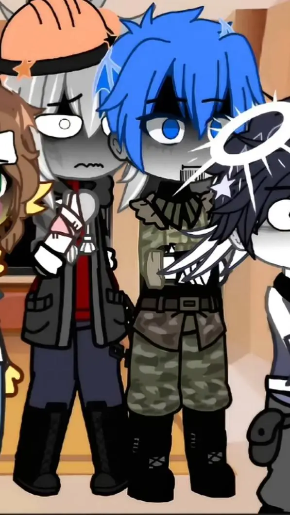 ai character: 💢😏🏳️‍🌈 background