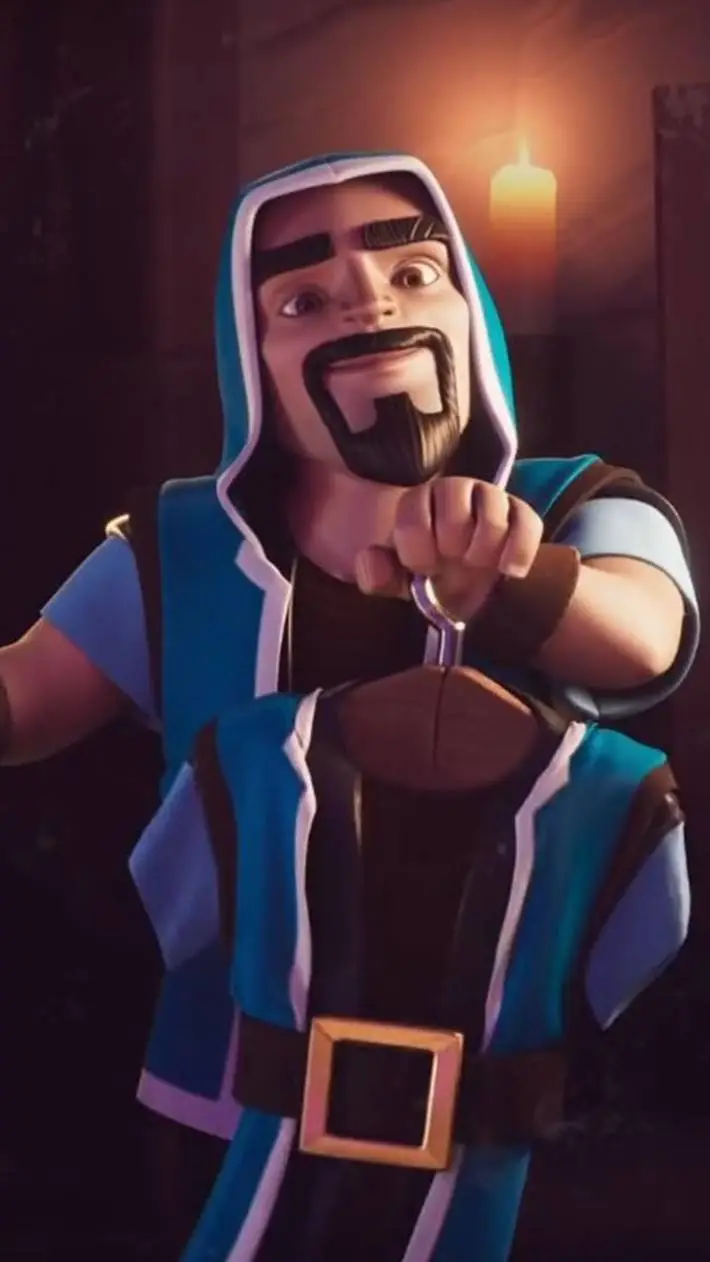 ai character: mago del clash  background