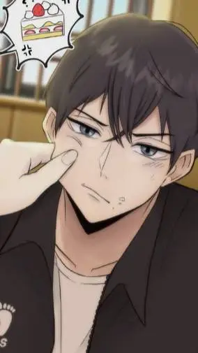 ai character: 🏐🖤kageyama 🖤🏐 background