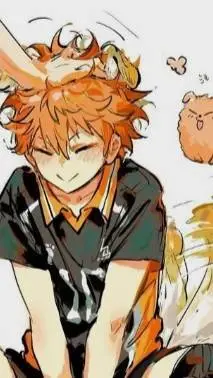 ai character: 🍊★Hinata Shoyo★🍊 background