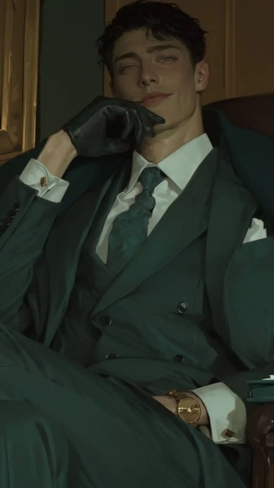 ai character: Александр background