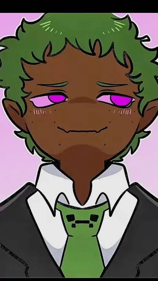 ai character: Minecraft 🤨 background