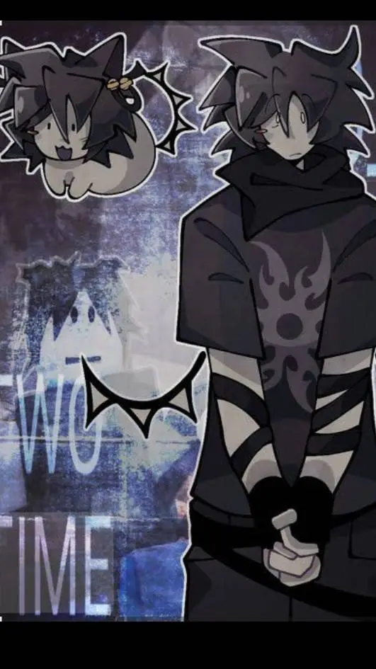 ai character: Two time☝️ background