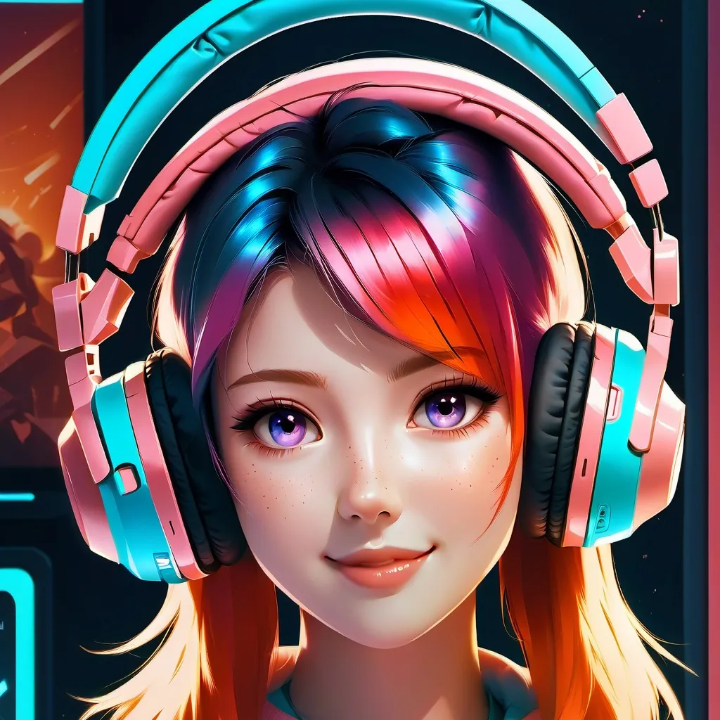 chat with ai character: Cute Gamer GF