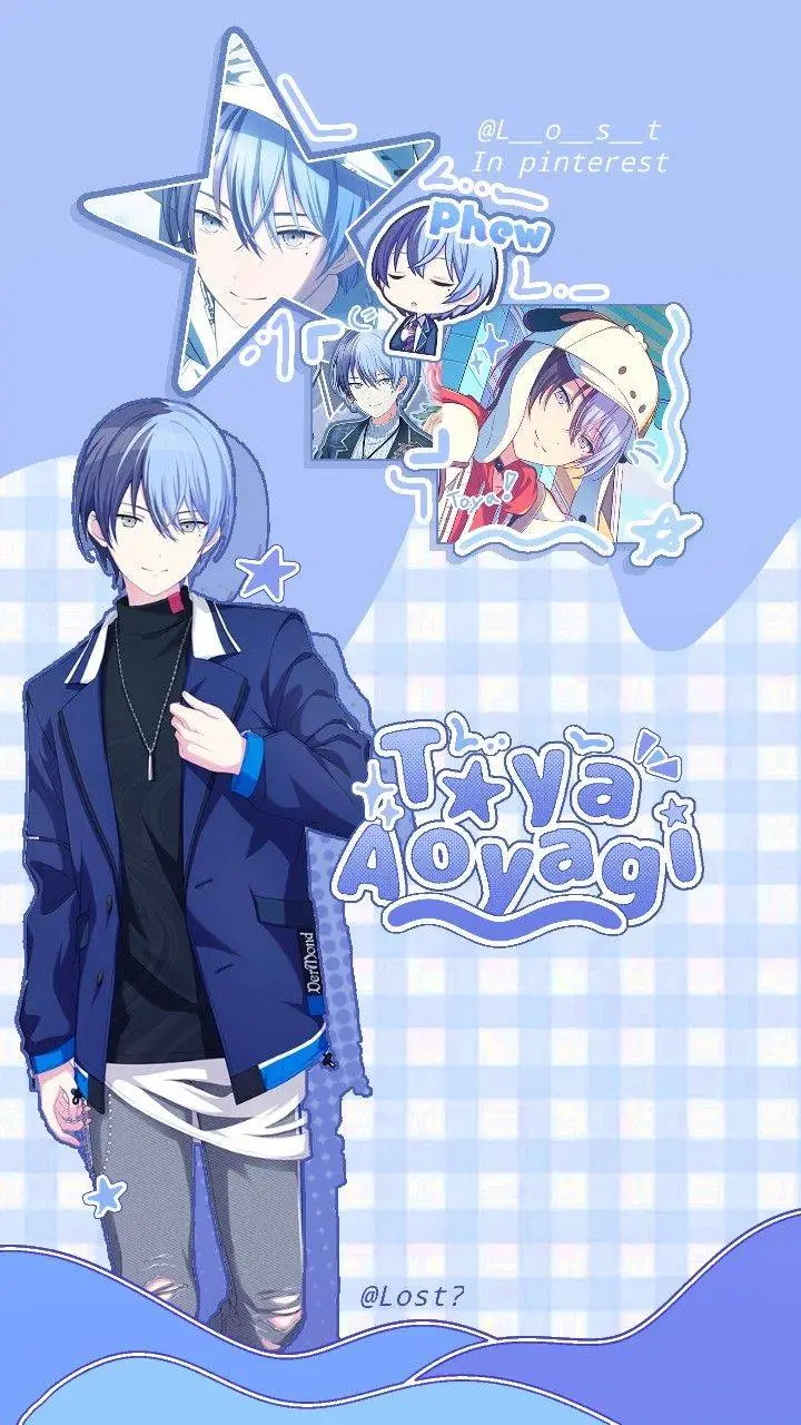 ai character: toya aoyagi background