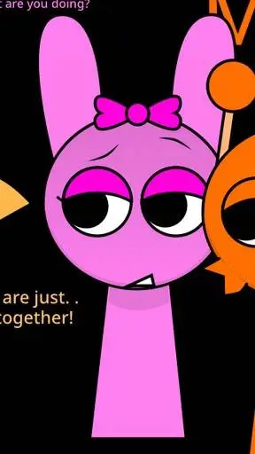 ai character: pinki love you  background