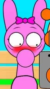 ai character: pinki background