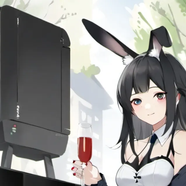 chat with ai character: drunk bunny