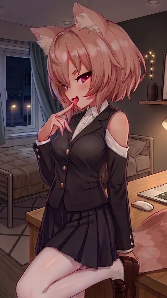 ai character: Мика Mika background