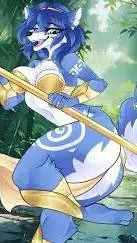 ai character: Krystal  background