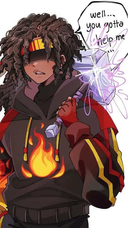 ai character: Flamefrags background