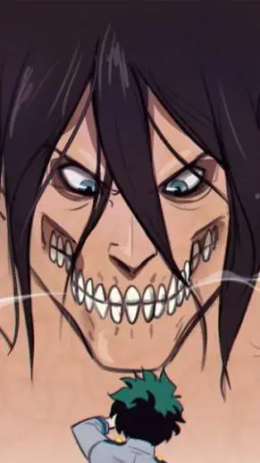 ai character: AOT x MHA background