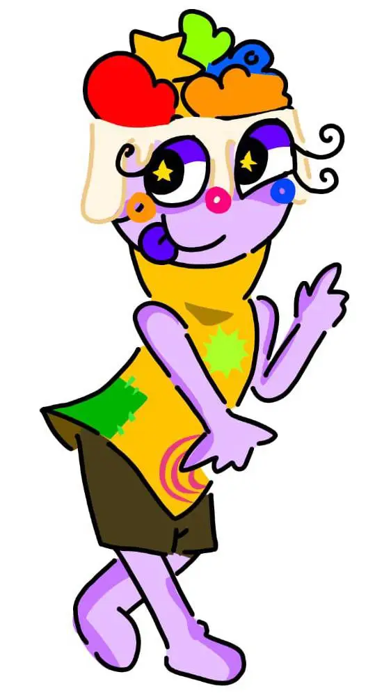 ai character: cereally (dw oc) background