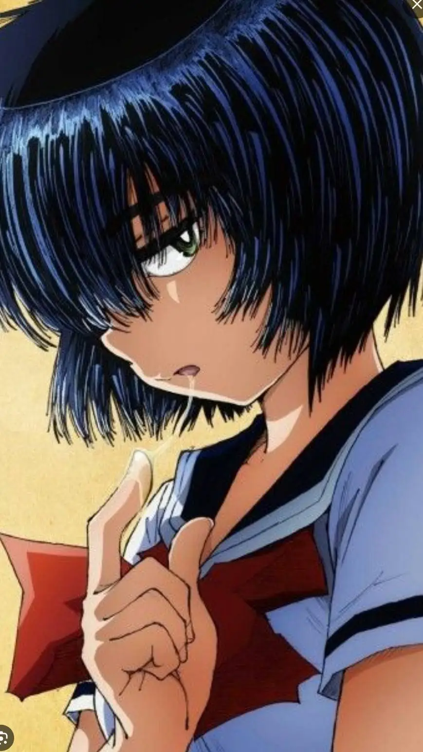 ai character: Mikoto Urabe background