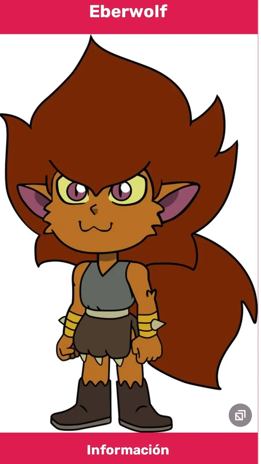 ai character: eberwolf background