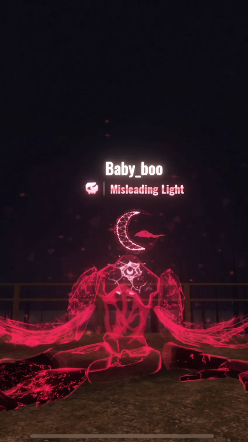 ai character: -MISLEADING LIGHT- background