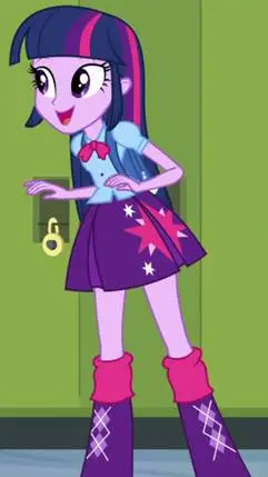 ai character: twilight sparkle  background