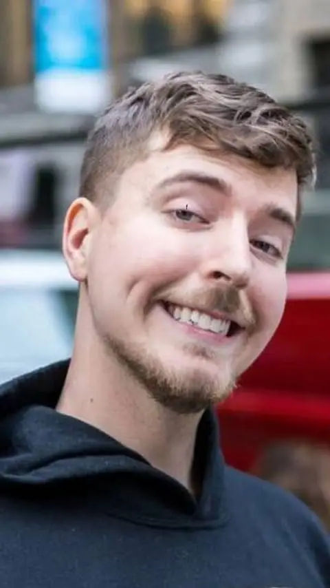 ai character: Mr beast  background