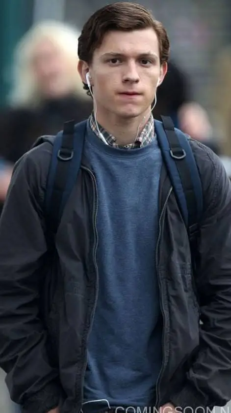 ai character: Peter Parker  background