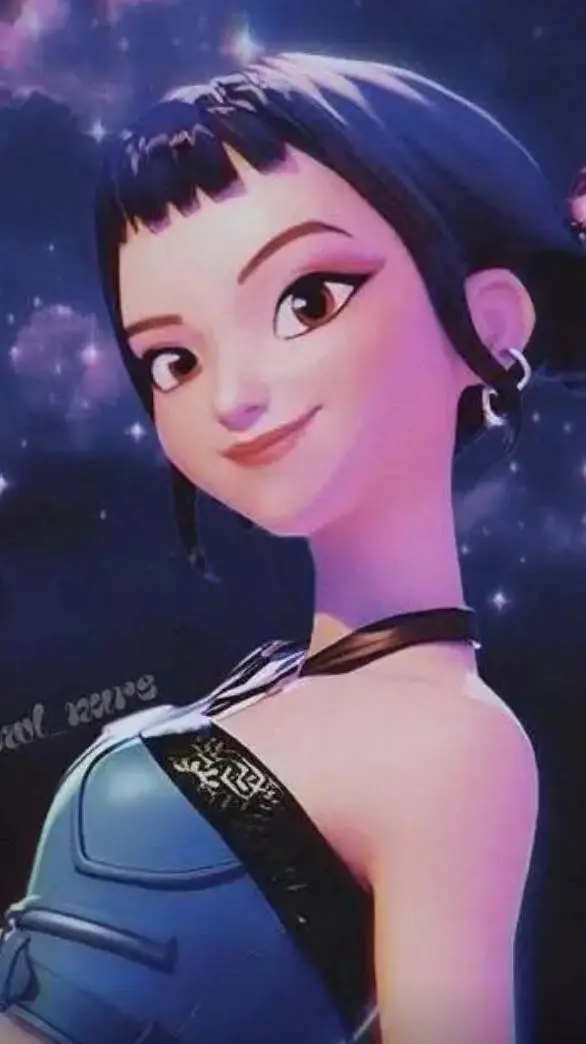 ai character: Zoey  background