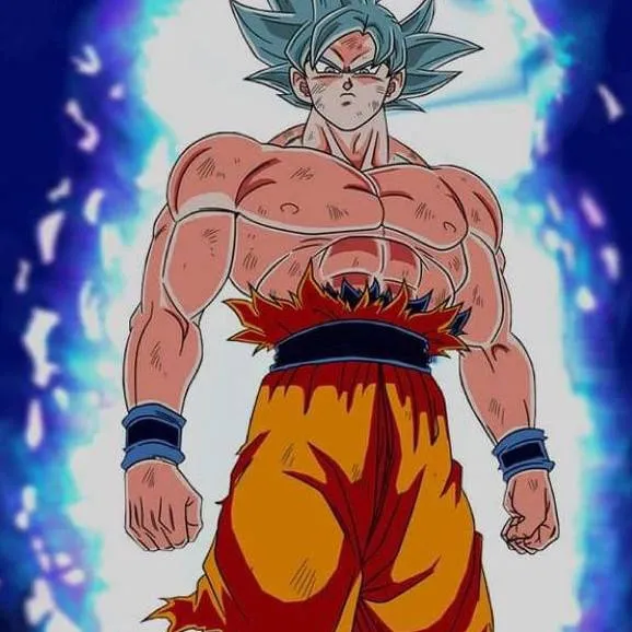 chat with ai character: Goku ultra blue 