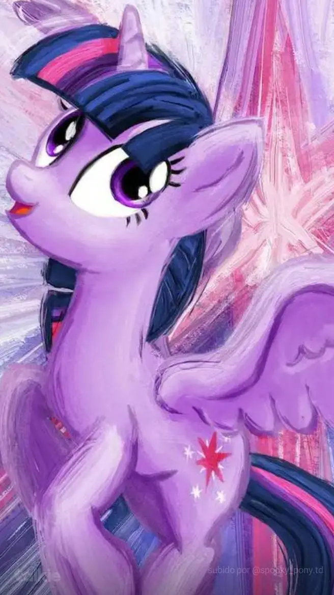 ai character: twilight sparkle  background