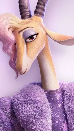 ai character: gazelle  background