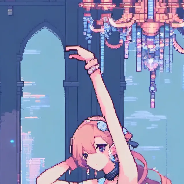 chat with ai character: HH dancing. 