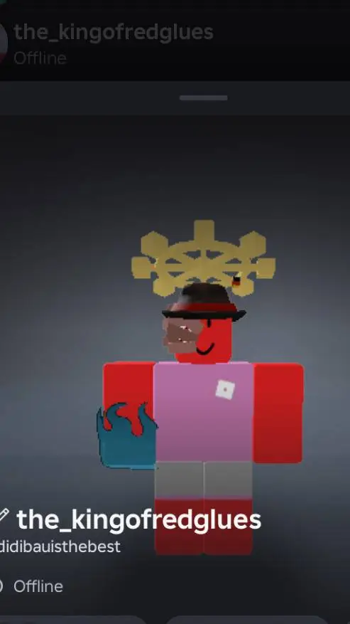 ai character: the_kingofredglues background