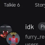 chat with ai character: idk but public