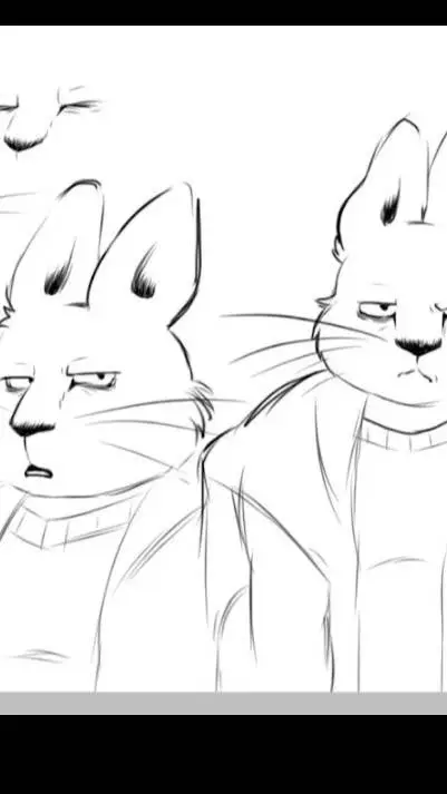 ai character: Drawing Fred background