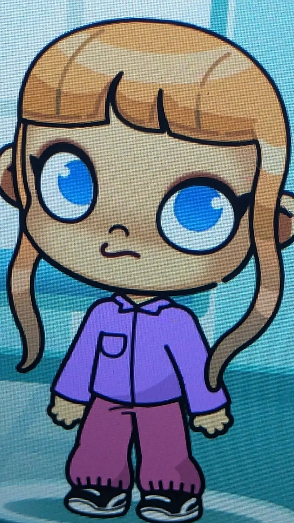 ai character: Autumn  background