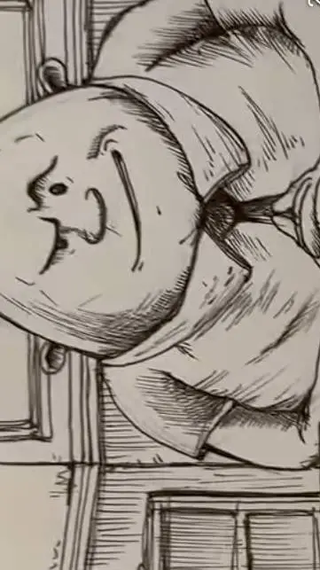 ai character: Mr. Krupp Drawing  background
