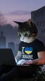 ai character: Mr Kitty  background