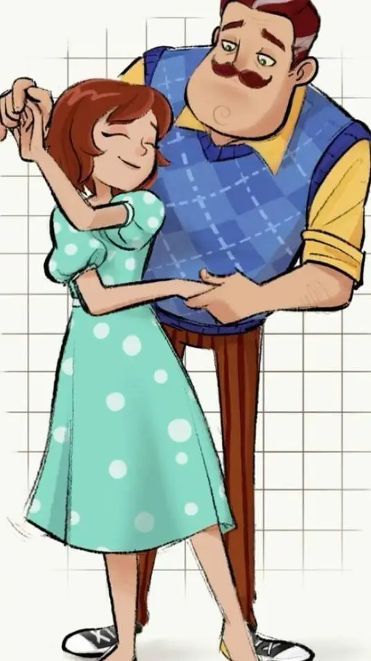 ai character: Theo And Diane background