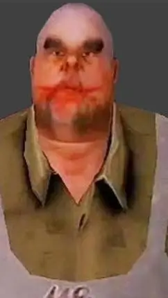 ai character: Mr Meat  background
