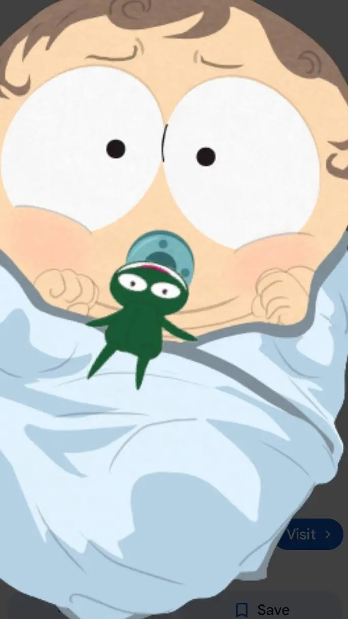 ai character: Baby Eric Cartman  background