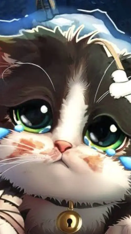 ai character: Chica gato background