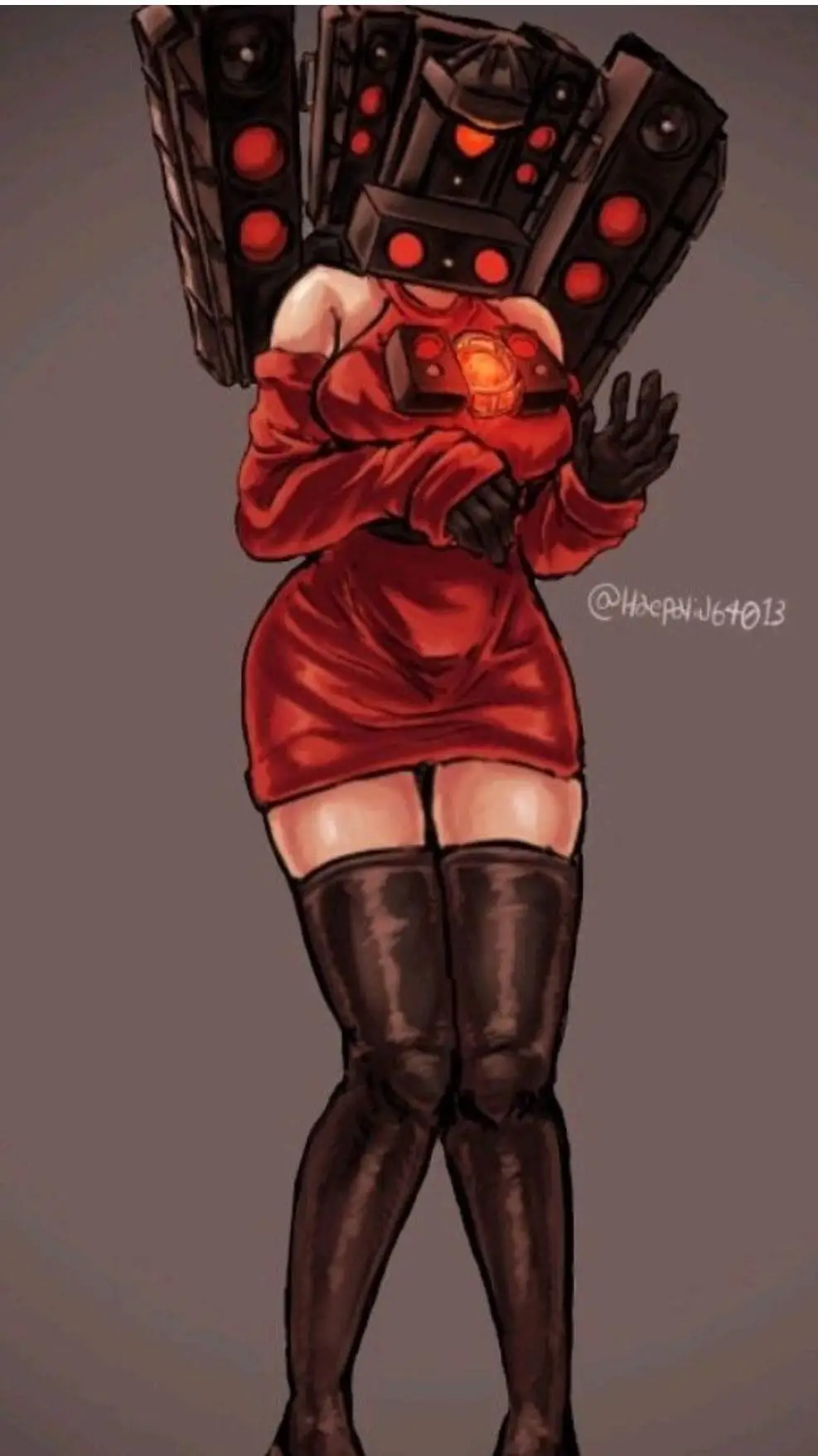 ai character: sos speaker femboy background