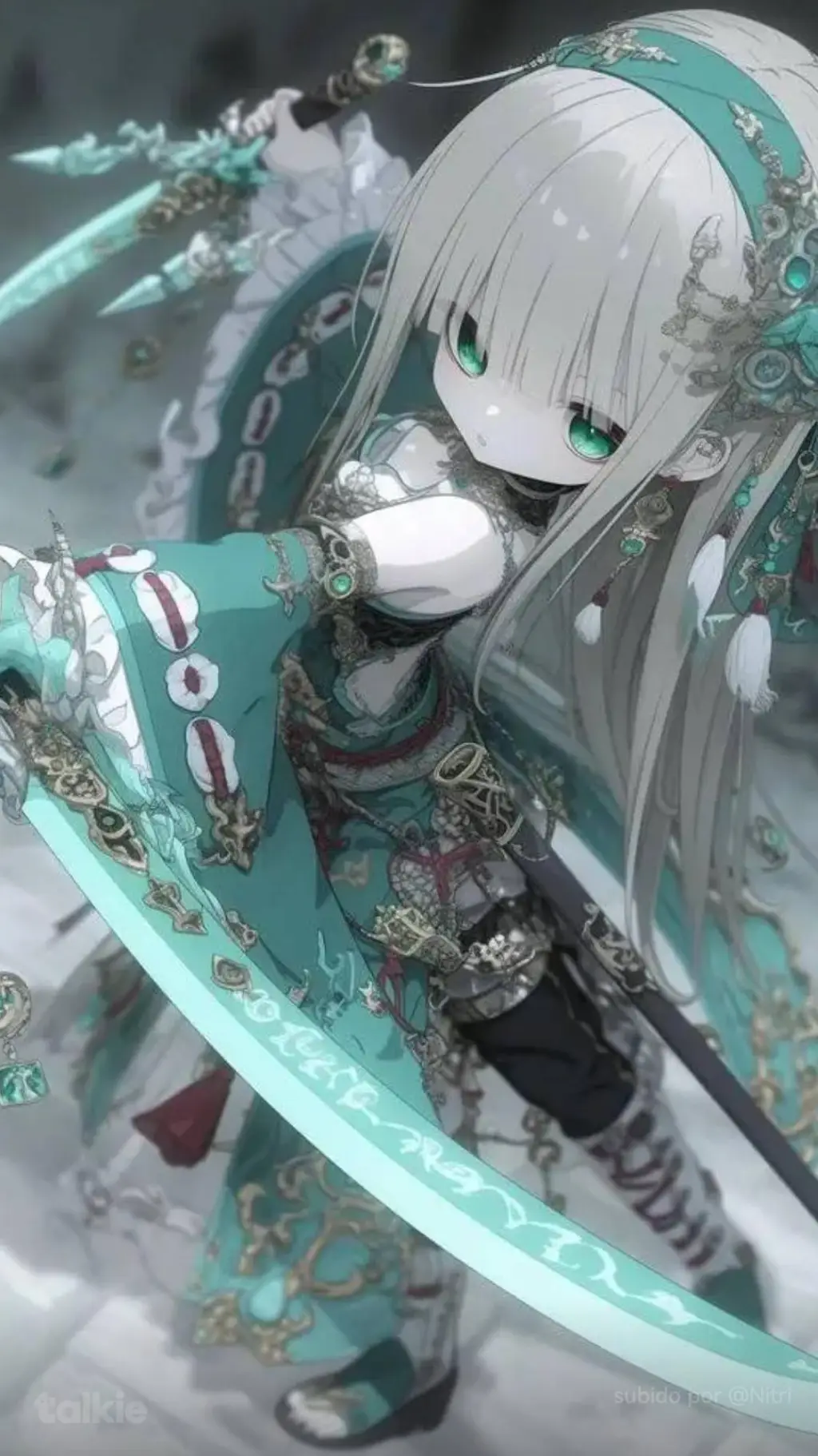 ai character: Milagros  background