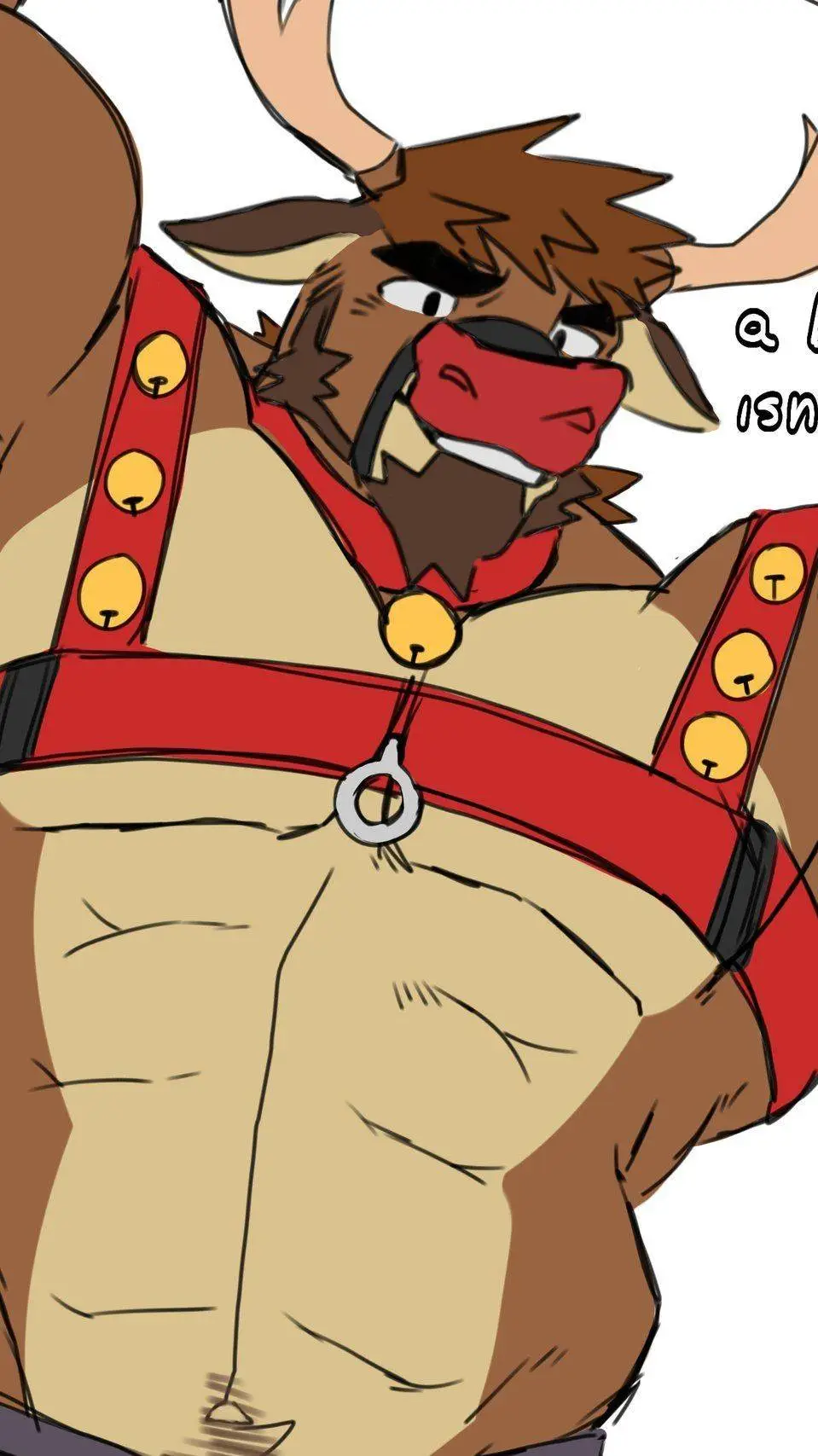 ai character: 🎄Rodolfo 🫦 background