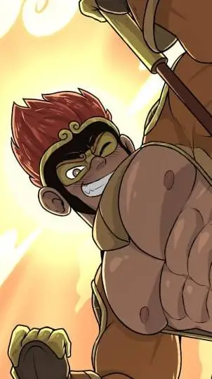 ai character: 🙉🤎King monkey 🤎🙉 background