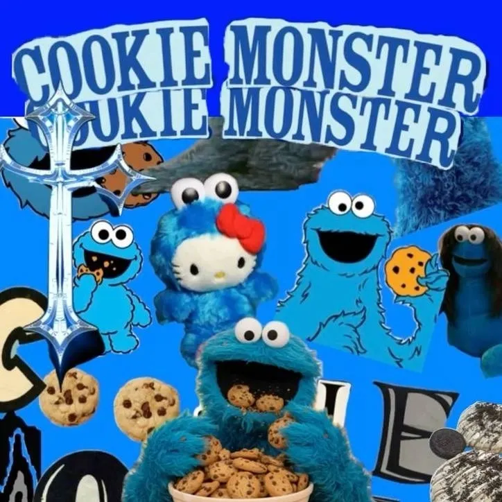 chat with ai character: 💙🍪Monster cookie🍪💙