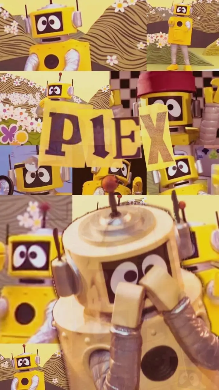 ai character: 💛🤖Plex🤖💛 background