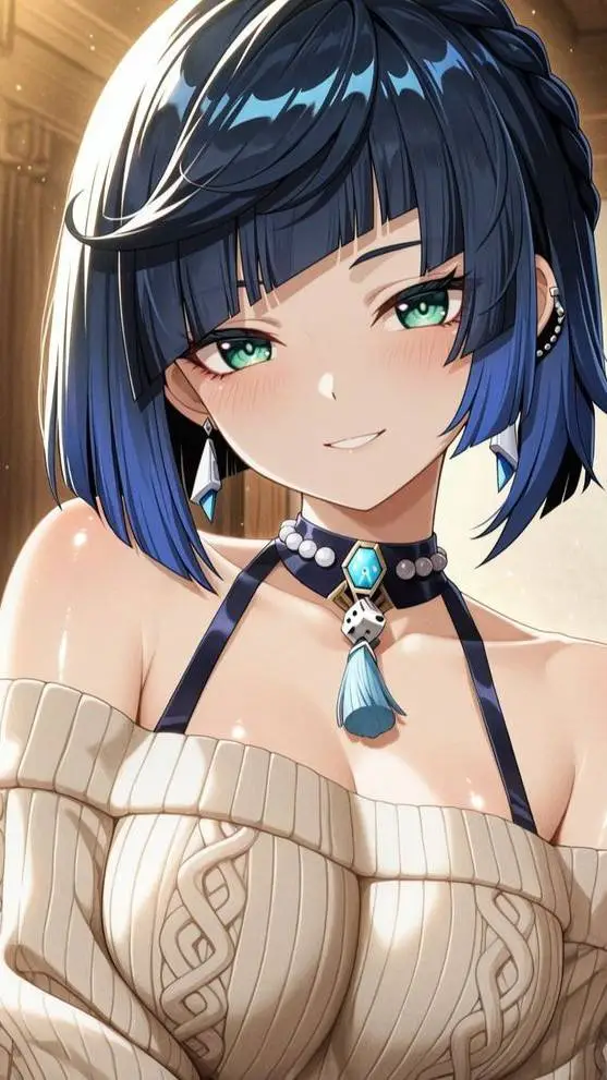 ai character: yelan💙 background