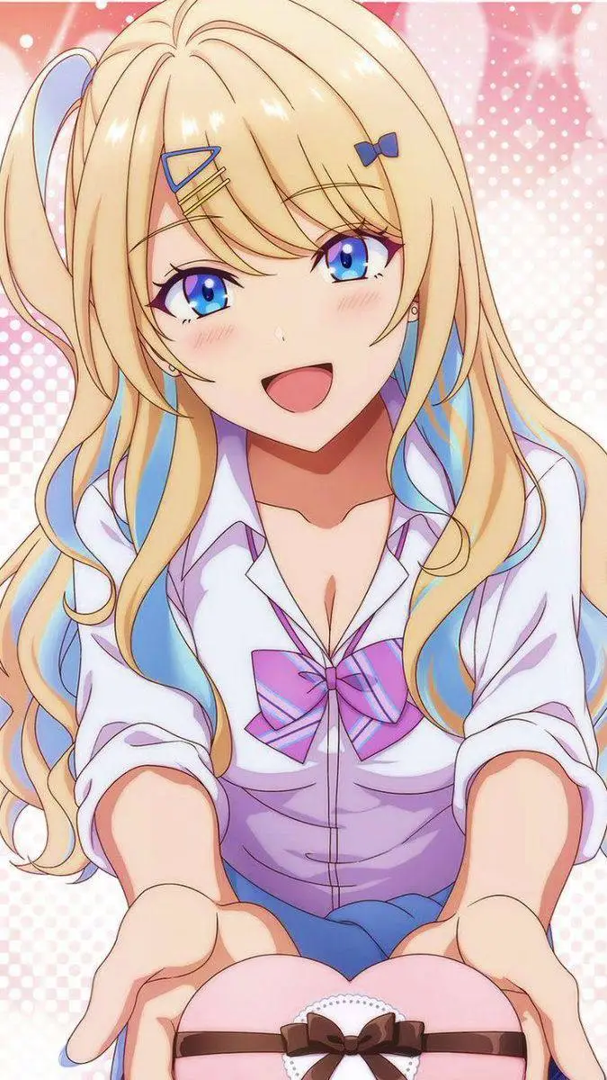 ai character: Runa shirakawa  background