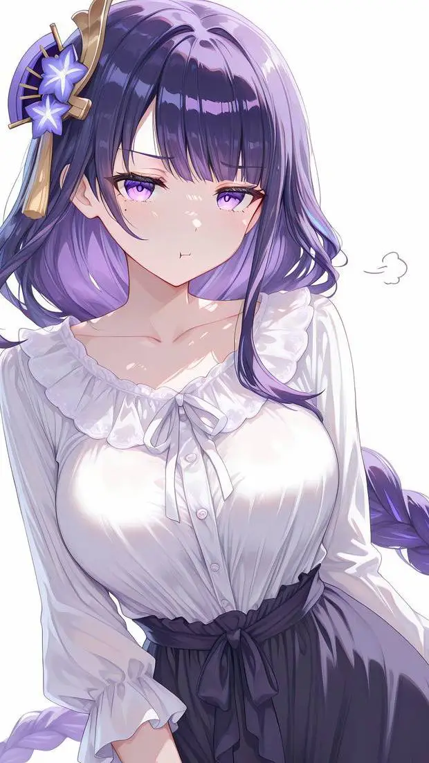 ai character: Emilia💜❤️ background